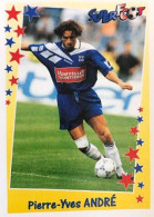 146 Pierre-Yves André - Bastia - Panini Football SUPERFOOT 1998/99 France Sticker Vignette - Franse Uitgave