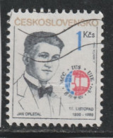 TCHÉCOSLOVAQUIE 493 // YVERT  2825  // 1989 - Used Stamps