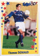 160 Thomas Deniaud - Auxerre  - Panini Football SUPERFOOT 1998/99 France Sticker Vignette - Franse Uitgave