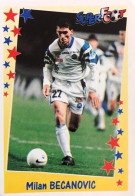 161 Milan Becanovic - Le Havre  - Panini Football SUPERFOOT 1998/99 France Sticker Vignette - Franse Uitgave