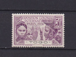 TOGO 1931 TIMBRE N°162 NEUF AVEC CHARNIERE EXPOSITION - Nuovi