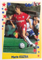 164 Marin Kuzba - Auxerre  - Panini Football SUPERFOOT 1998/99 France Sticker Vignette - Franse Uitgave
