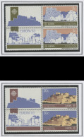 Europa CEPT 1983 Malte - Malta Y&T N°668 à 669 - Michel N°680 à 681 *** - Avec Vignette Double Attenante - 1983