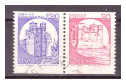 ITALIA - 1980-1992 Castelli D'Italia Lire 170+30 - Da Bobina - 1971-80: Usati