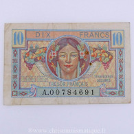 10 Francs Trésor Français Type 1947, A.00784691, TB - 1955-1963 Treasury
