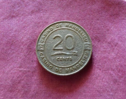 M-7 , JETON DE CASINO, 20 CENTS, Casino De Mandelieu - Casino