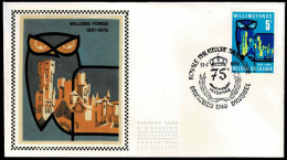 FDC Zijde/soie 1796 - Bruxelles/Brussel - Willemsfonds, Vlaamse Vrijzinnige Socioculturele Organisatie - 1971-1980