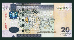 # # # Banknote Libyen (Libya) 10 Dinars 1999 (P-74) UNC # # # - Libya