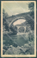 Vercelli Varallo Valsesia Ponte Cervarolo PIEGHE Cartolina JK2071 - Vercelli