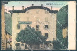 Vercelli Scopello Hotel Royal Cartolina JK3895 - Vercelli