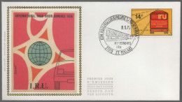 FDC Zijde/soie 1807 - St. Niklaas - International Road Transport Union - I.R.U - 1971-1980