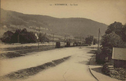 Schirmeck - La Gare - Gares - Avec Trains