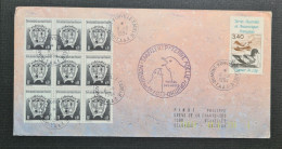 TAAF,  Timbres Numéros 163×9 Et PA 121 Oblitérés De Terre Adélie Le 11/11/1994. - Briefe U. Dokumente