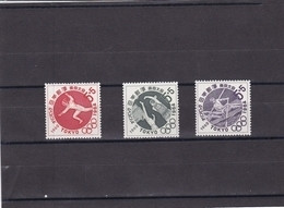 Japon Nº 723 Al 725 - Unused Stamps