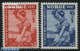 Norway 1950 Child Welfare 2v, Mint NH, Health - Health - Neufs