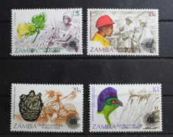 Sambia 286-289 Postfrisch Commonwealth Tag #RU944 - Nyassaland (1907-1953)