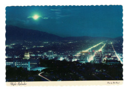 Night View Of Picturesque Salt Lake City, Utah - Salt Lake City