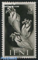 Ifni 1954 5Ptas, Stamp Out Of Set, Mint NH, Nature - Cacti - Flowers & Plants - Cactus