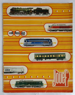 CATALOGUE JOUEF TRAINS HO ET CIRCUITS ROUTIER 1974 - Französisch