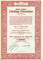 ATELIERS LIÉGEOIS D'OUTILLAGE PNEUMATIQUE - Industry