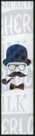 Bookmark / Marque-page Sherlock Holmes | Chapeau, Lunettes, Moustache, Pipe Et Noeud Papillon Ref #1513 - Lesezeichen