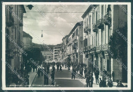 Campobasso Città Corso Vittorio Emanuele III Foto FG Cartolina JK4123 - Campobasso