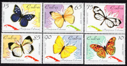 Cuba - 1995 - Butterflies - Mint Stamp Set - Nuovi