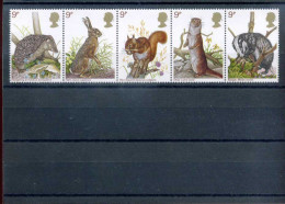 Groot-Brittannië  - Animals - Y 835/39 - Sc 816/20    **  MNH                  - Nuevos