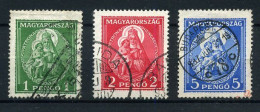 Magyar Posta -Yv 445 + 446 + 447 - Gest / Obl / Used  - Used Stamps