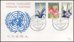 België - FDC - Gentse Floraliën                                      - 1961-1970