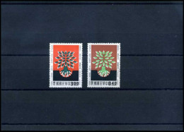 China - Sc 1252/53  'World Refugee Year'         MNH                                          - Unused Stamps