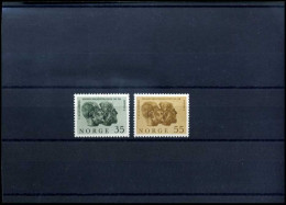 Noorwegen - Sc 452/53      MNH                                            - Unused Stamps