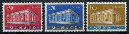 Monaco - 789/91  ** MNH                                                  - Nuovi