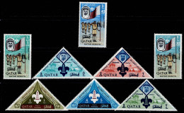 QAT-01- QATAR - 1965 - MNH - SCOUTS - QATAR SCOUTS - Qatar