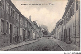 CAR-AAAP6-57-0409 - Souvenir De PUTTELANGE - Rue Wilson - Carte Pliee, Vendue En L'etat - Puttelange