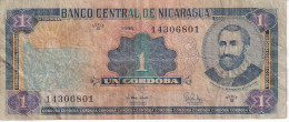 BILLETE DE NICARAGUA DE 1 CORDOBA DEL AÑO 1995 (BANK NOTE) - Nicaragua