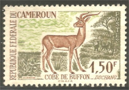 236 Cameroun Cobe Buffon Kob Antelope Antilope Gazelle Sans Gomme (CAM-136) - Unused Stamps