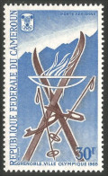 236 Cameroun Ski Olympiques Grenoble 1968 MH * Neuf (CAM-101) - Inverno1968: Grenoble