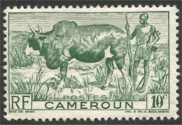 236 Cameroun 10c Boeuf Ox Beef MH * Neuf (CAM-96) - Ernährung