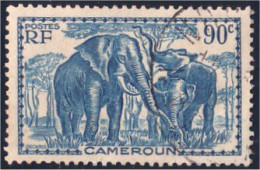236 Cameroun Elephants Elefante Eléphant Olifant (CAM-53) - Elephants