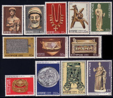 286 Cyprus Definitive 1976 Set MNH ** Neuf SC (CYP-32) - Unused Stamps