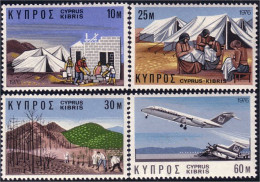 286 Cyprus Airplane Forest Housing MNH ** Neuf SC (CYP-31) - Unused Stamps