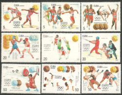 284 Cuba Sports Barcelone 92 Olympiques Olympics MNH ** Neuf SC (CUB-84) - Lenin