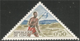 272 Congo Triangle Postier Facteur Mailman Postman Messenger MH * Neuf (CGO-46) - Altri (Terra)