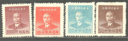 260 China 1949 Dr Sun Yat-sen MH * Neuf (CHI-572) - Otros & Sin Clasificación