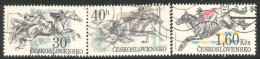 290 Czechoslovakia Cheval Chevaux Course Race Horse Pferde Caballo (CZE-361) - Paarden