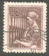 290 Czechoslovakia Ouvrier Textile Worker (CZE-342e) - Tessili