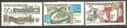 290 Czechoslovakia Hotels Highway Autoroute Nuclear Station Nucléaire MNH ** Neuf SC (CZE-193) - Unused Stamps
