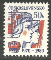 290 Czechoslovakia Socialist Federation MNH ** Neuf SC (CZE-189) - Unused Stamps