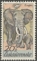 290 Czechoslovakia Eléphant Elephant Elephants Elefant Elefante Olifant Norsu (CZE-156) - Elephants